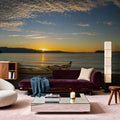 Kayak Sunrise Mural Wallpaper - room preview 04