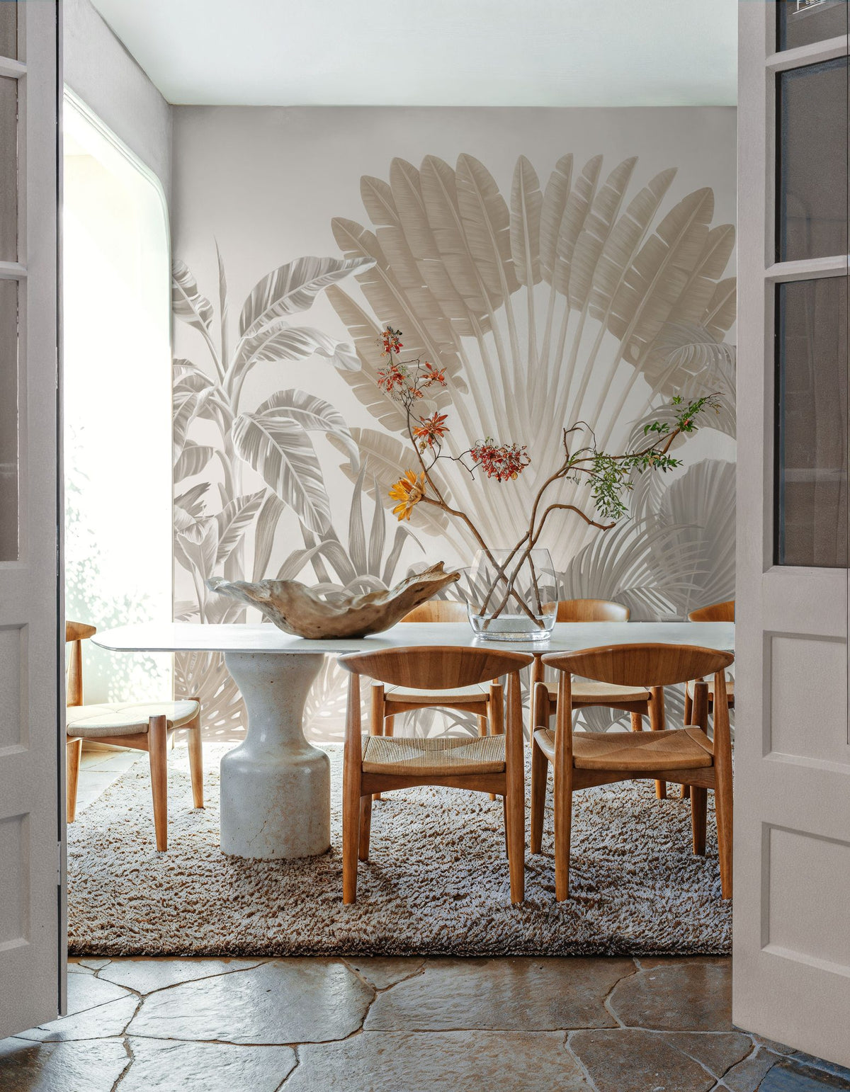 Tropical Crown, Desert Mural Wallpaper - room preview 04