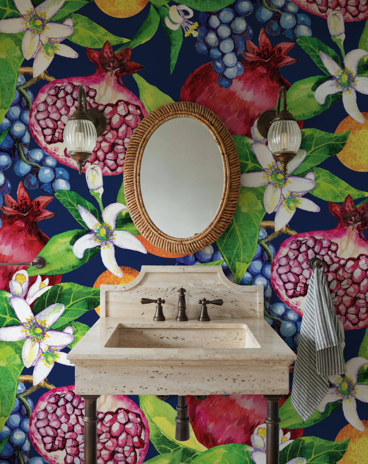Midnight Harvest Mural Wallpaper - room preview 04