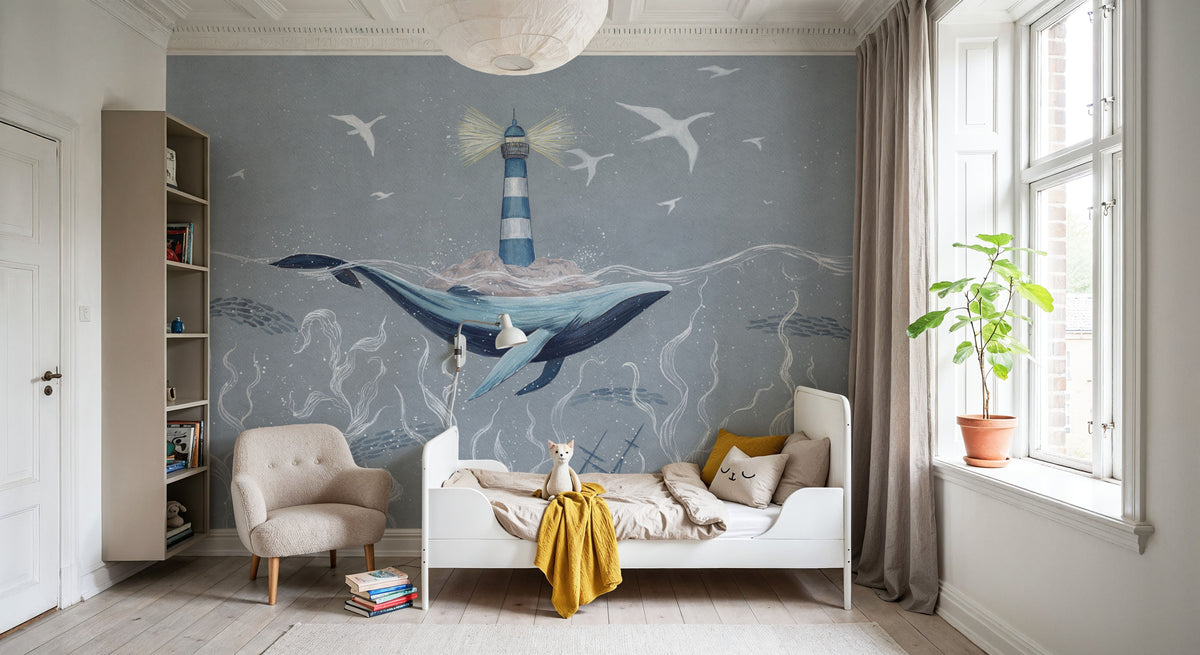 Undersea World Mural Wallpaper - room preview 04