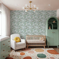 Climbing Wisteria, Sky Mural Wallpaper - room preview 04