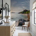 Sunset Beach Mural Wallpaper - room preview 04