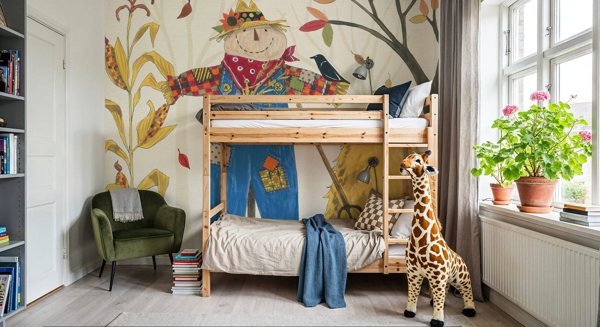 Woodland Harvest III Mural Wallpaper - room preview 04