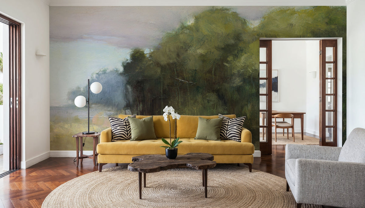 Edge of the Forest Mural Wallpaper - room preview 04