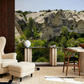 Desert Monuments Mural Wallpaper - Neutral Tone - room preview 04