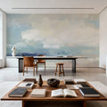 Cloudy Water Mural Wallpaper - room preview 04