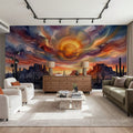 Arizona Landscape - Sunset Landscape Series Mural Wallpaper - room preview 04