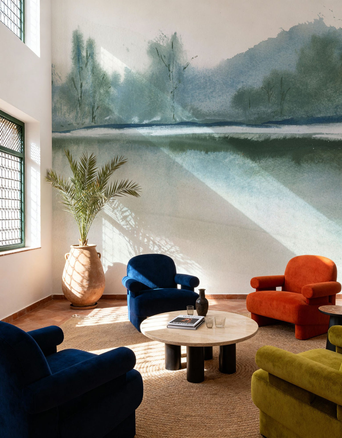 Mountain Mist Mural Wallpaper - room preview 04