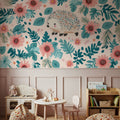 Hedgehog Walk Mural Wallpaper - room preview 04