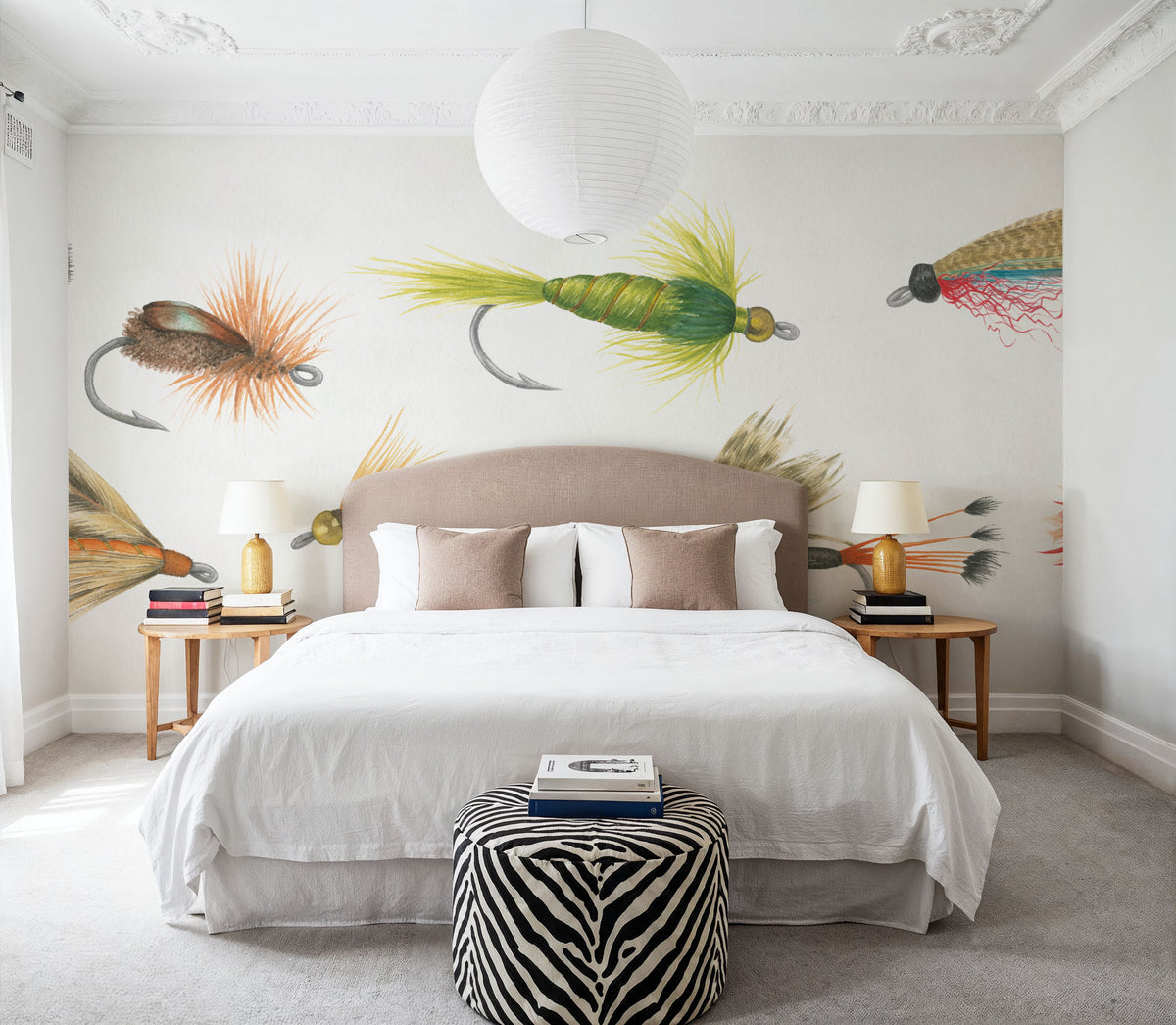 Gone Fishin XII Mural Wallpaper - room preview 04