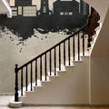 Scunthorpe England Skyline Concrete Mural Wallpaper - room preview 04