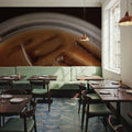 Iced Coffee Mural Wallpaper - room preview 04
