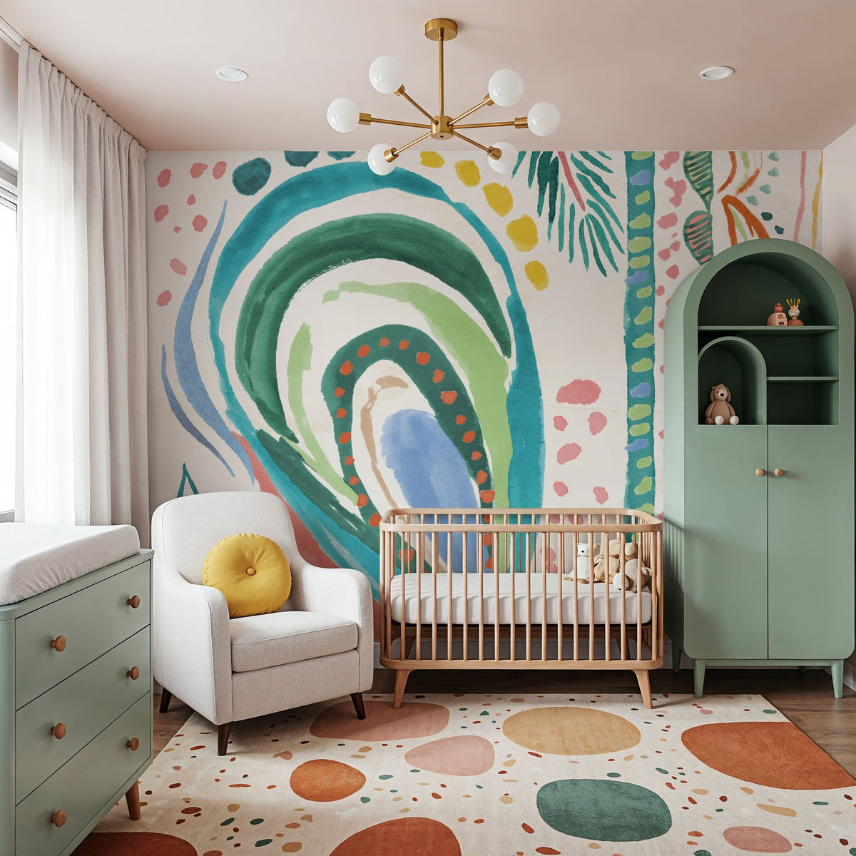 Coastline III Mural Wallpaper - room preview 04