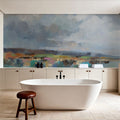 Tranquil Horizon Painting Mural Wallpaper - room preview 04