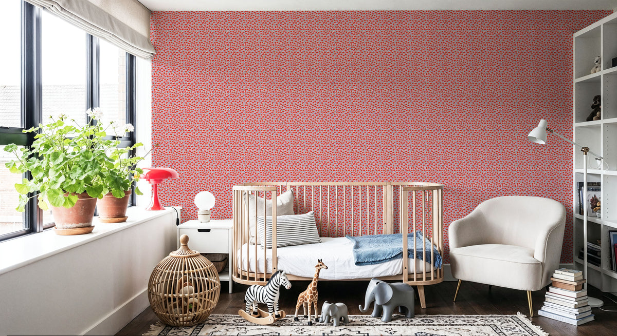 Poppy Song Mural Wallpaper - room preview 04