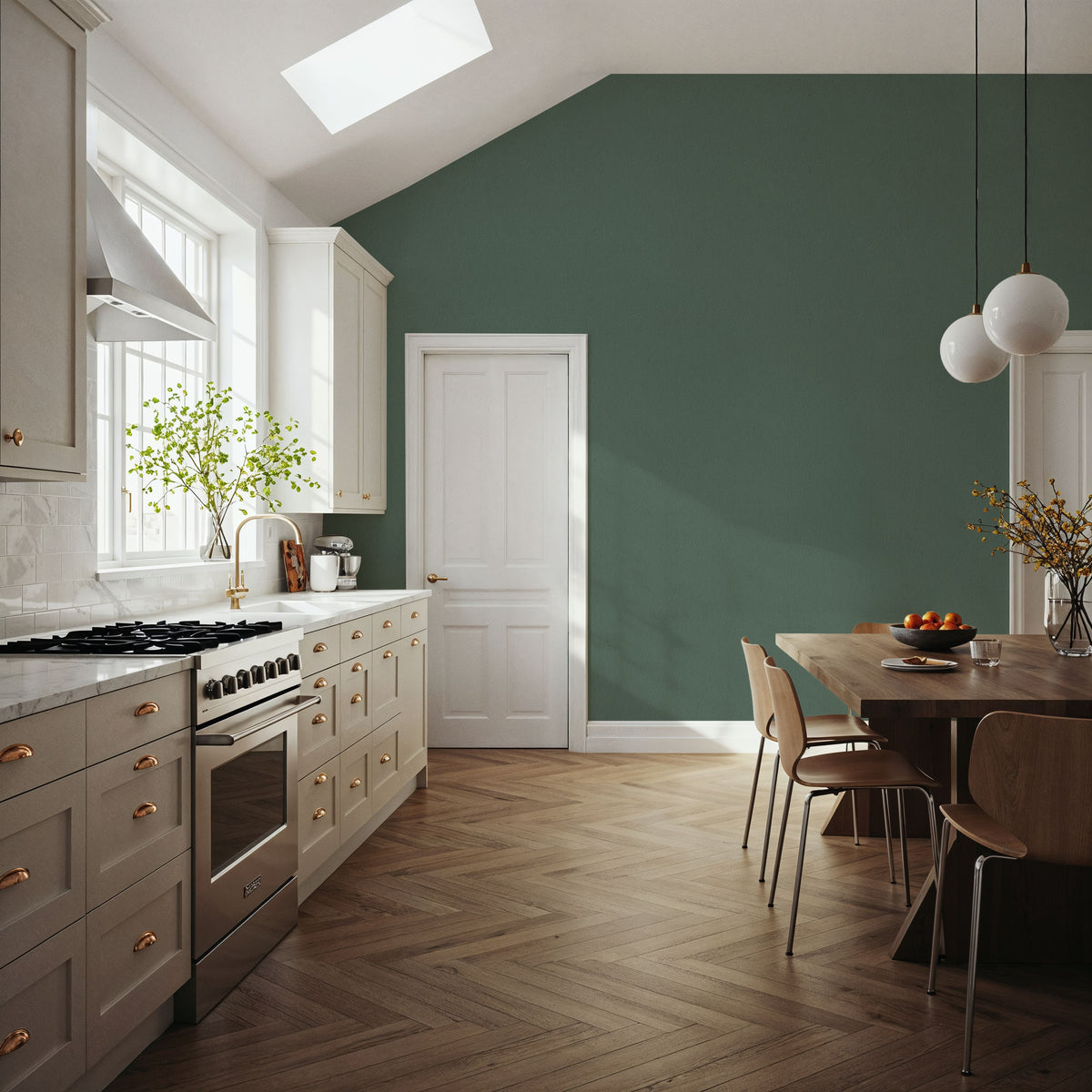 Faux Sand Stucco Finish, Juniper Mural Wallpaper - room preview 04