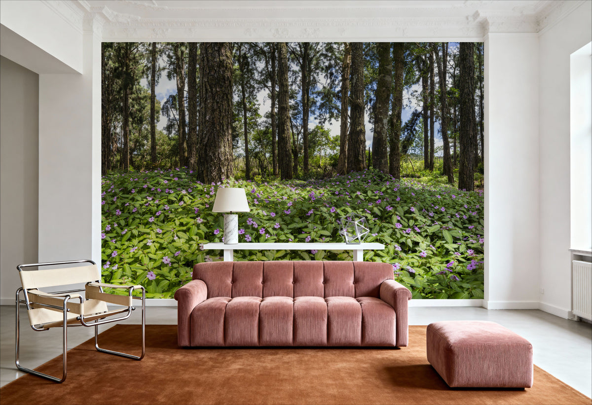 Eucalyptus Woods Mural Wallpaper - room preview 04