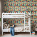 La Vida Flowers Mix Mural Wallpaper - room preview 04