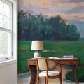 Sunset Over the Marshes Mural Wallpaper - room preview 04