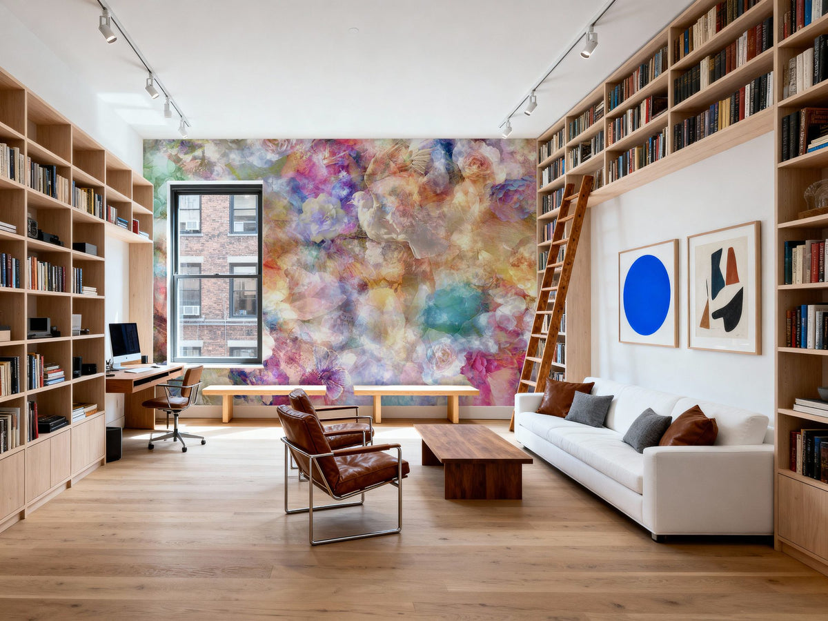 Island in Light Mural Wallpaper - room preview 04