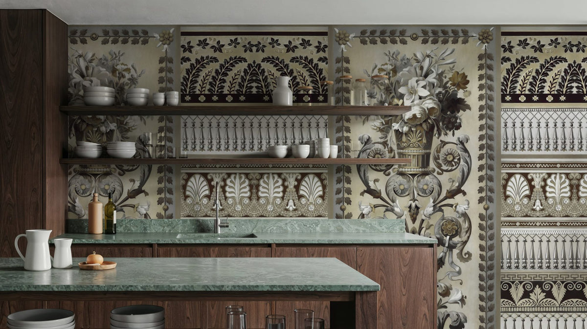 Flower Mountain, Earth Mural Wallpaper - room preview 04