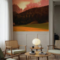Mountain Church Sunset Mural Wallpaper - room preview 04