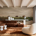Idyll on the River Mural Wallpaper - room preview 04