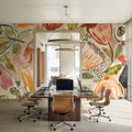 Forte Florals II Mural Wallpaper - room preview 04