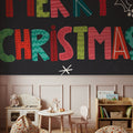Holiday Wishes IV Mural Wallpaper - room preview 04