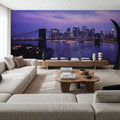 Twilight Bridge Horizon Mural Wallpaper - room preview 04