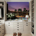 Brooklyn Bridge Twilight Mural Wallpaper - room preview 04