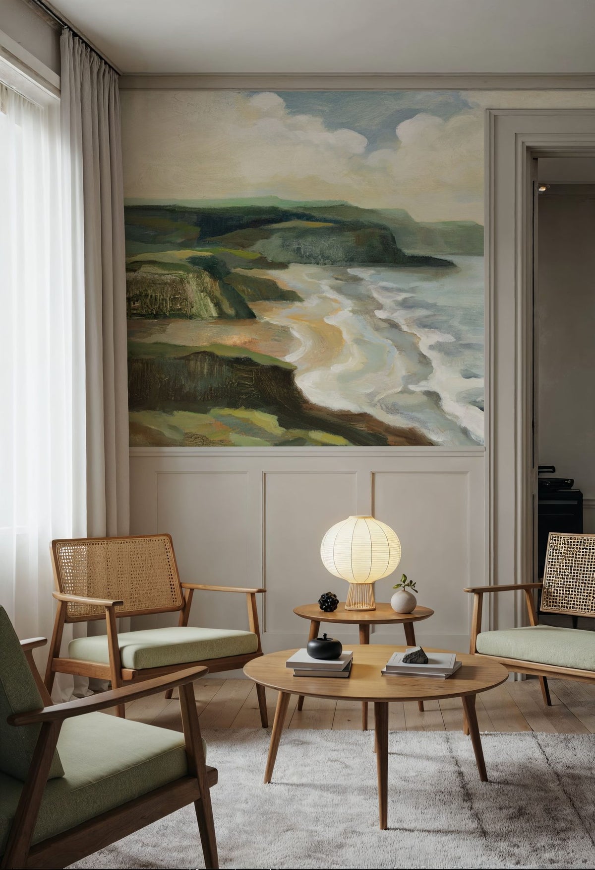 Irish Coast Mural Wallpaper - room preview 04