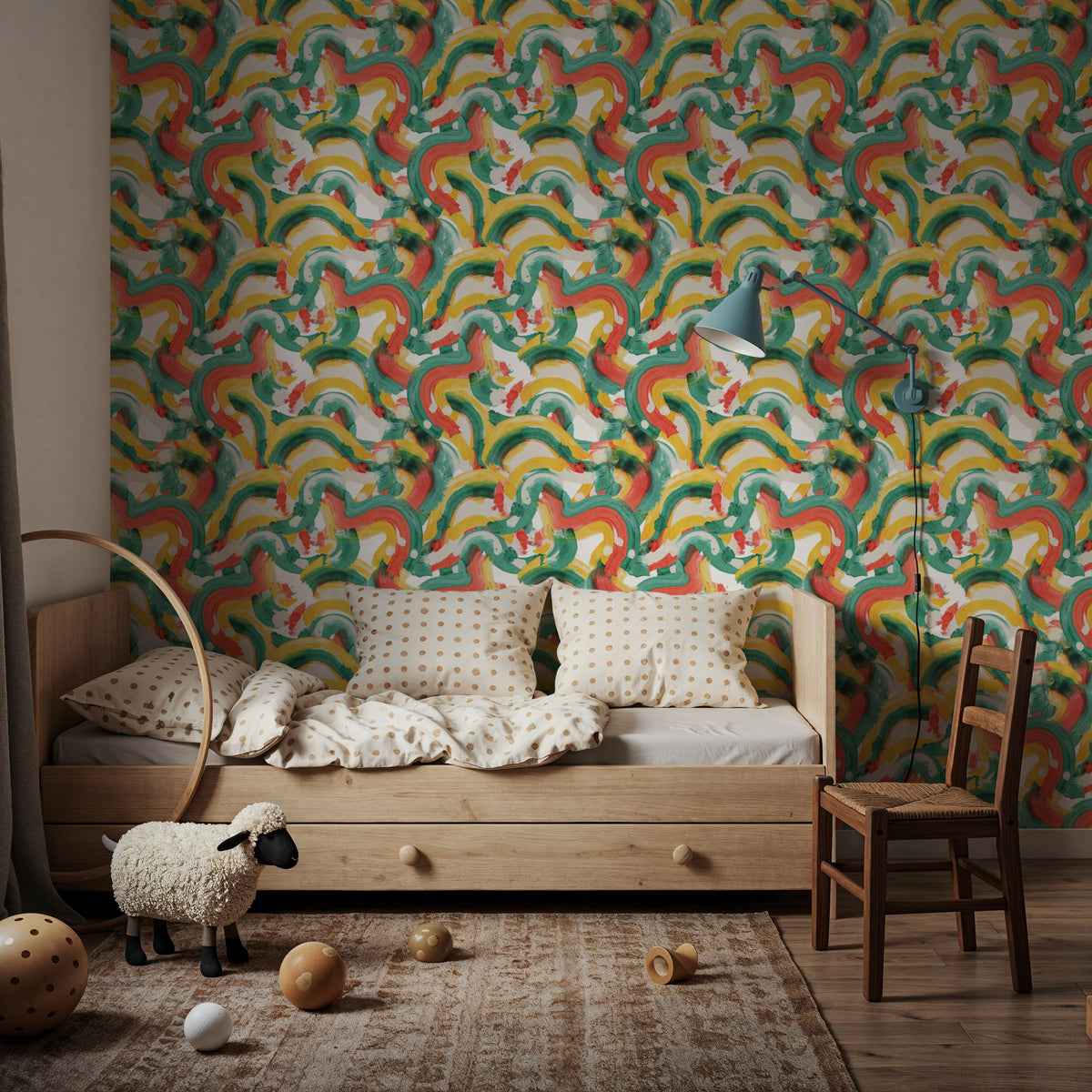 Winding Road Mural Wallpaper - room preview 04