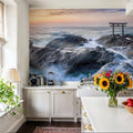 Sunset Shrine Mural Wallpaper - room preview 04