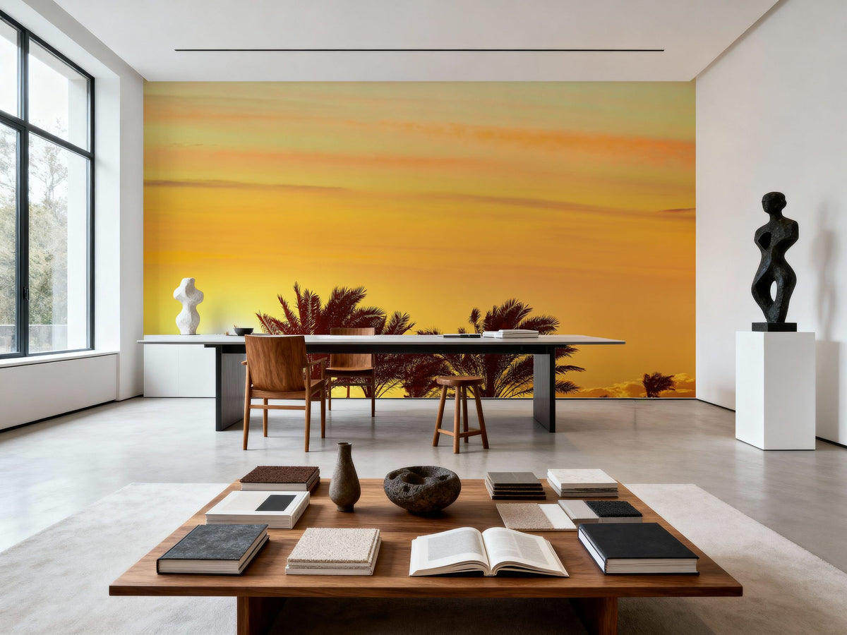 Cabo Palms Mural Wallpaper - room preview 04