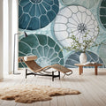 Moroccan Street Poufs Mural Wallpaper - room preview 04