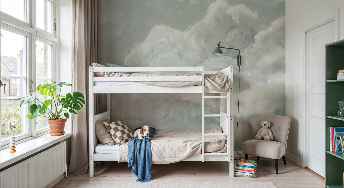 Dreaming in Clouds Mural Wallpaper - room preview 04