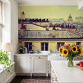 Vintage Rooftops Mural Wallpaper - room preview 04