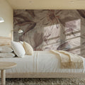 Peony Study - Pink Oyster Mural Wallpaper - room preview 04