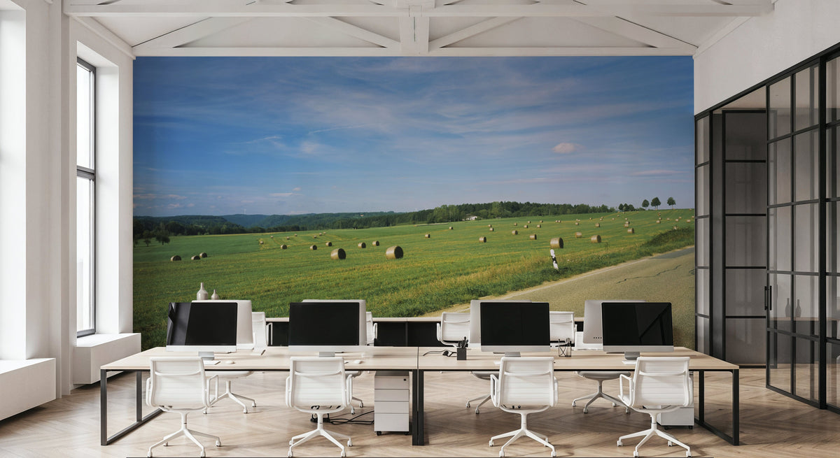 Harvest Highway Sky Mural Wallpaper - room preview 04