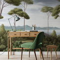 Verdant Horizon, Glade Mural Wallpaper - room preview 04