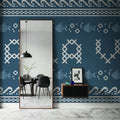 Coastal Cross Stitch II Mural Wallpaper - room preview 04