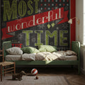 Holiday Talk Color I Mural Wallpaper - room preview 04