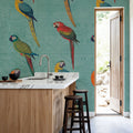 Parrot Paradise III Mural Wallpaper - room preview 04