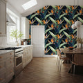 Tropical Blooms Mural Wallpaper - room preview 04