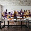 Mysuru Skyline India Mural Wallpaper - room preview 04