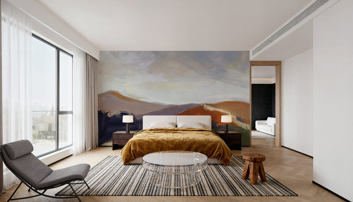 Sing to the Mountains Green Mural Wallpaper - room preview 04