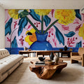 Dandilions Mural Wallpaper - room preview 04