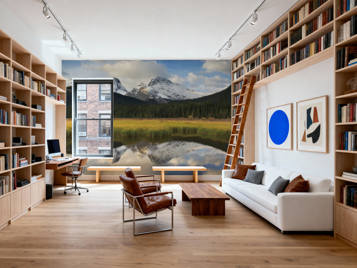Kananaskis County Mural Wallpaper - room preview 04