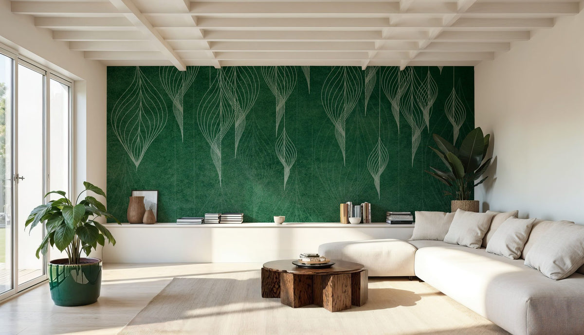 Winter Ornaments Mural Wallpaper - room preview 04